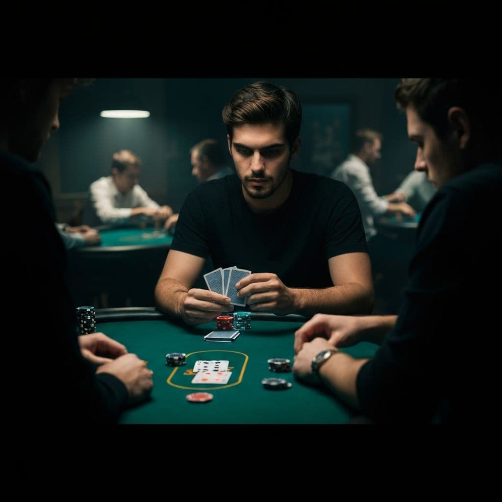 Poker table background